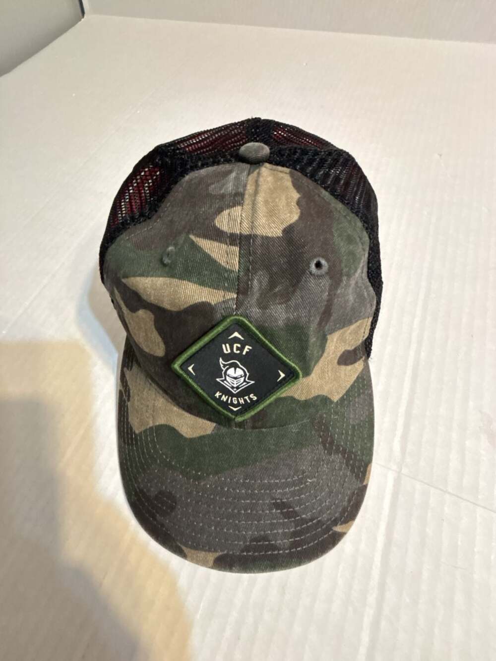 Captivating Headwear UCF Knights Camo Trucker Snapback Hat